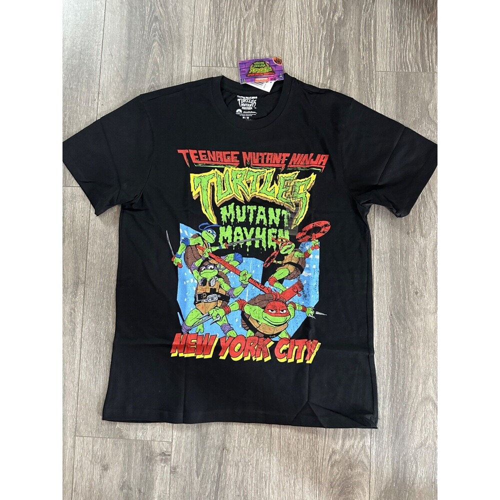 Teenage Mutant Ninja Turtles Mutant Mayhem Graphic Tee Size MED New